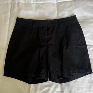 Daniel Cremieux Black Bermuda Shorts Tailored Cotton Blend